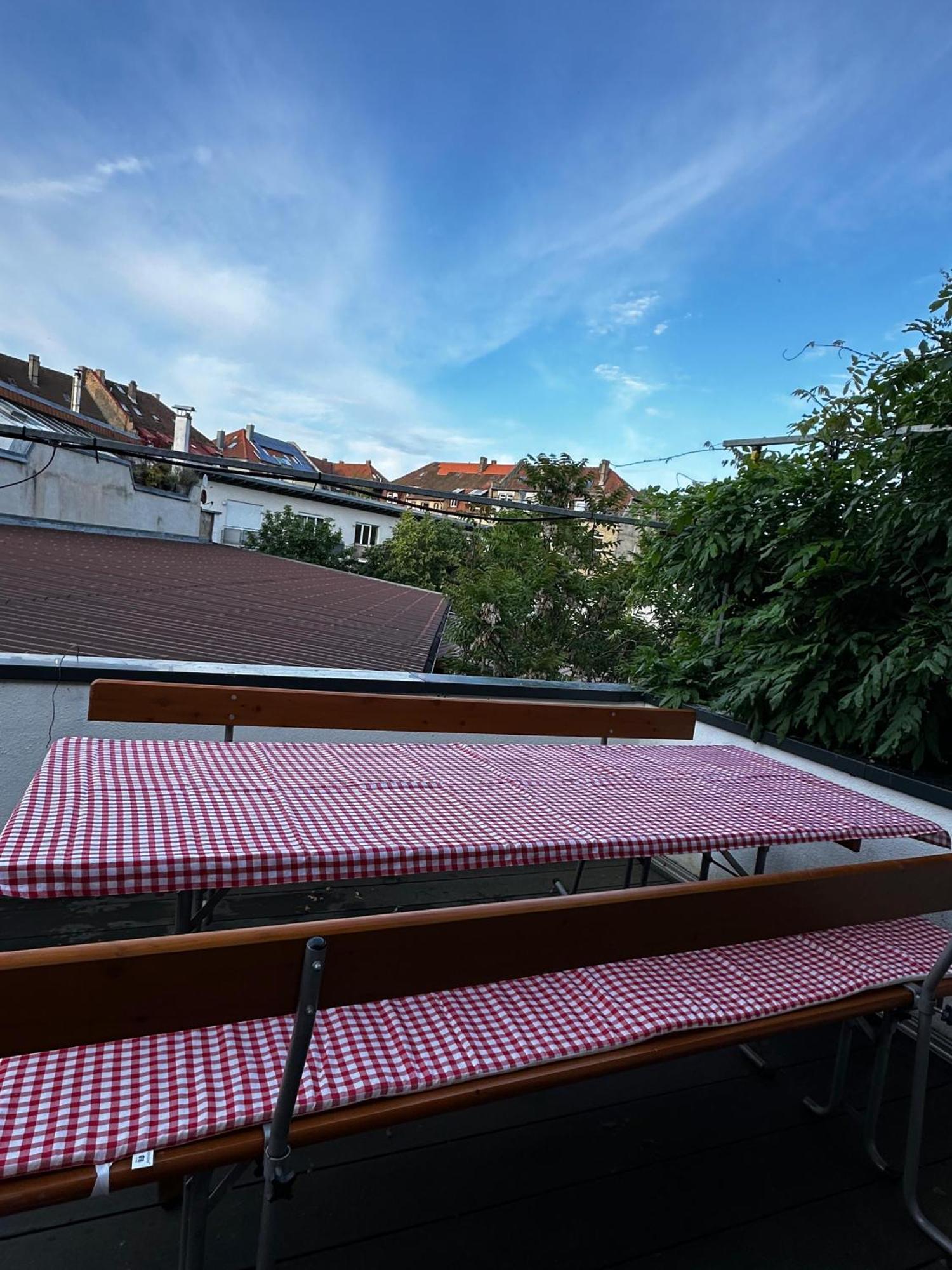 Maisonettewohnung Im Loft Stil Mit Wunderschoener Terrasse Karlsruhe Bagian luar foto