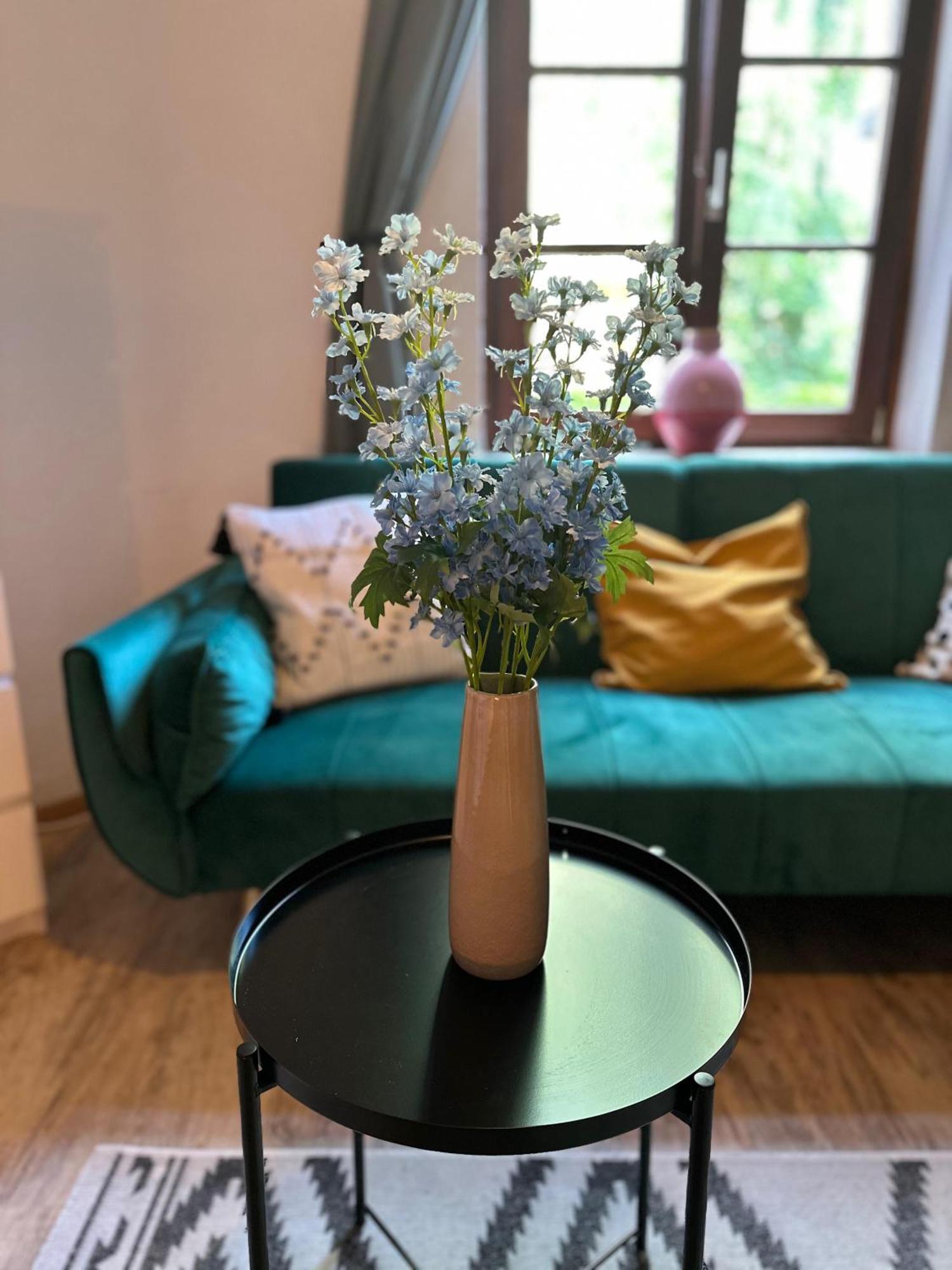 Maisonettewohnung Im Loft Stil Mit Wunderschoener Terrasse Karlsruhe Bagian luar foto