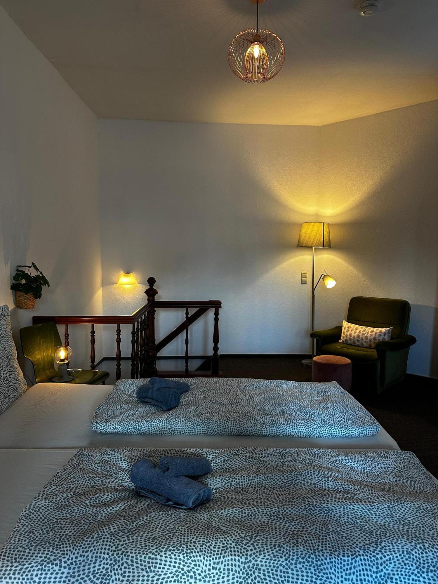 Maisonettewohnung Im Loft Stil Mit Wunderschoener Terrasse Karlsruhe Bagian luar foto